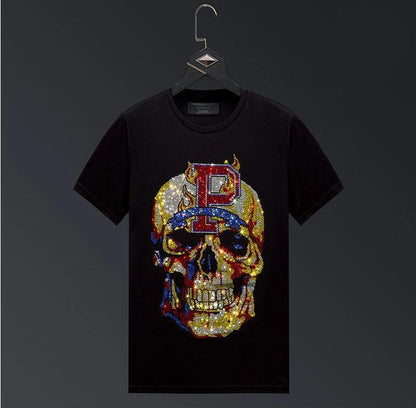 Camiseta de calavera con diamantes - Urban Tribes Store