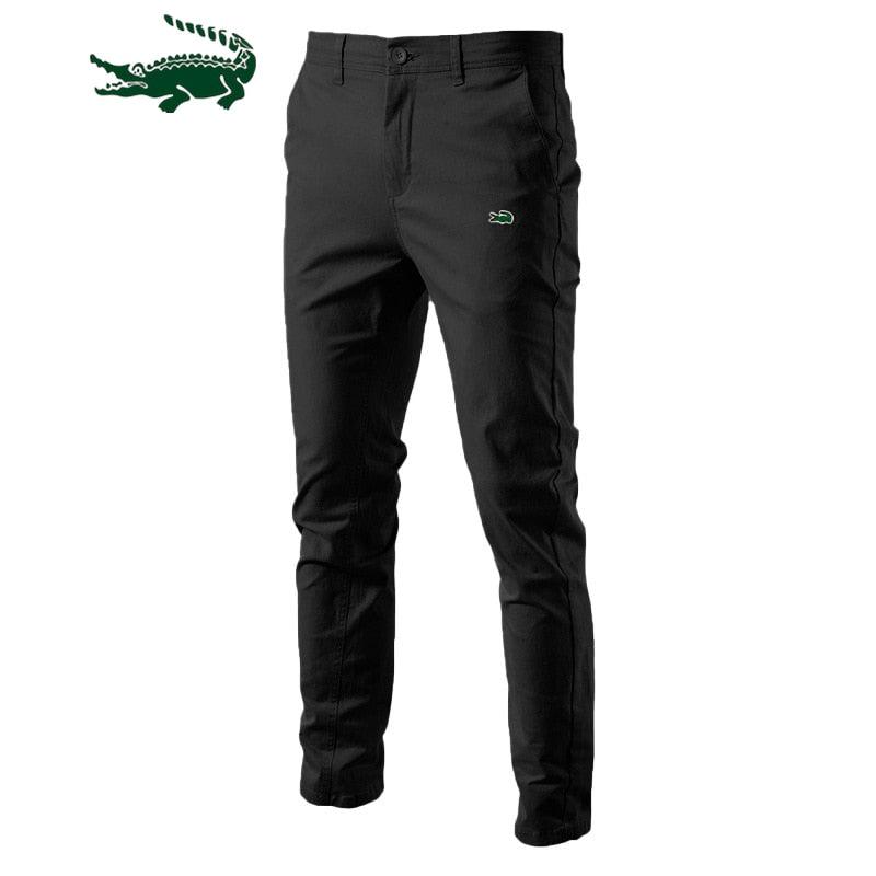 Pantalones de hombre ajustados de color liso - Urban Tribes Store