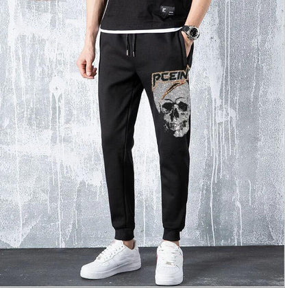 Pantalones de chándal con calavera para hombre - Urban Tribes Store