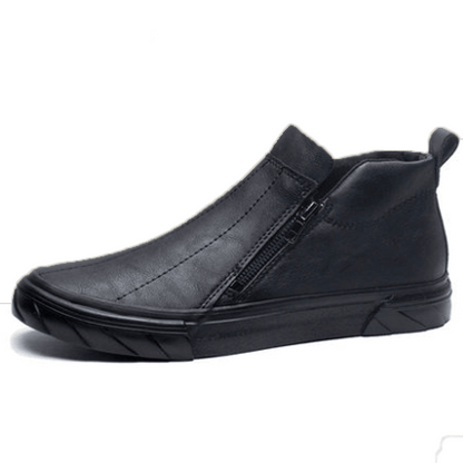 Zapatos mocasines de cuero vulcanizado para hombre - Urban Tribes Store