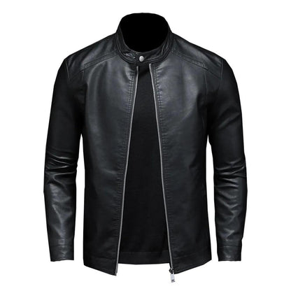 Chaqueta de cuero sintético para hombre - Urban Tribes Store