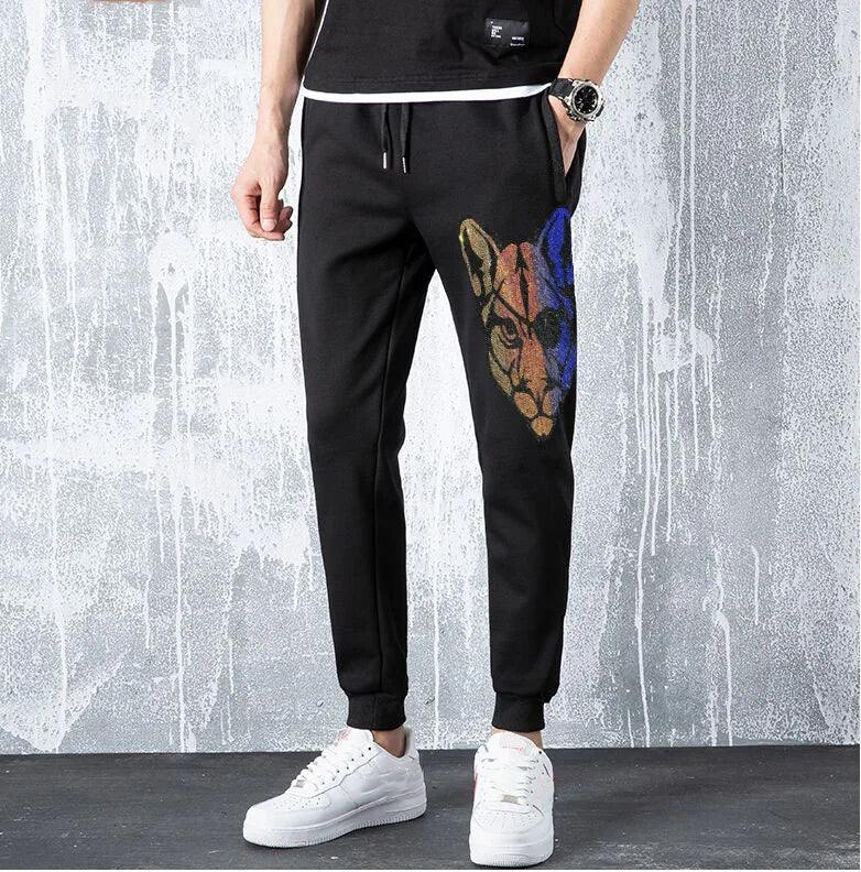 Pantalones de chándal con calavera para hombre - Urban Tribes Store