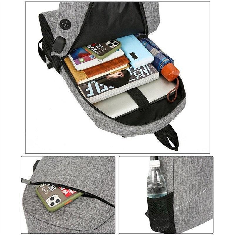 Mochila con carga USB - Urban Tribes Store