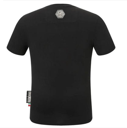 Camiseta informal con diamantes de imitación para hombre - Urban Tribes Store