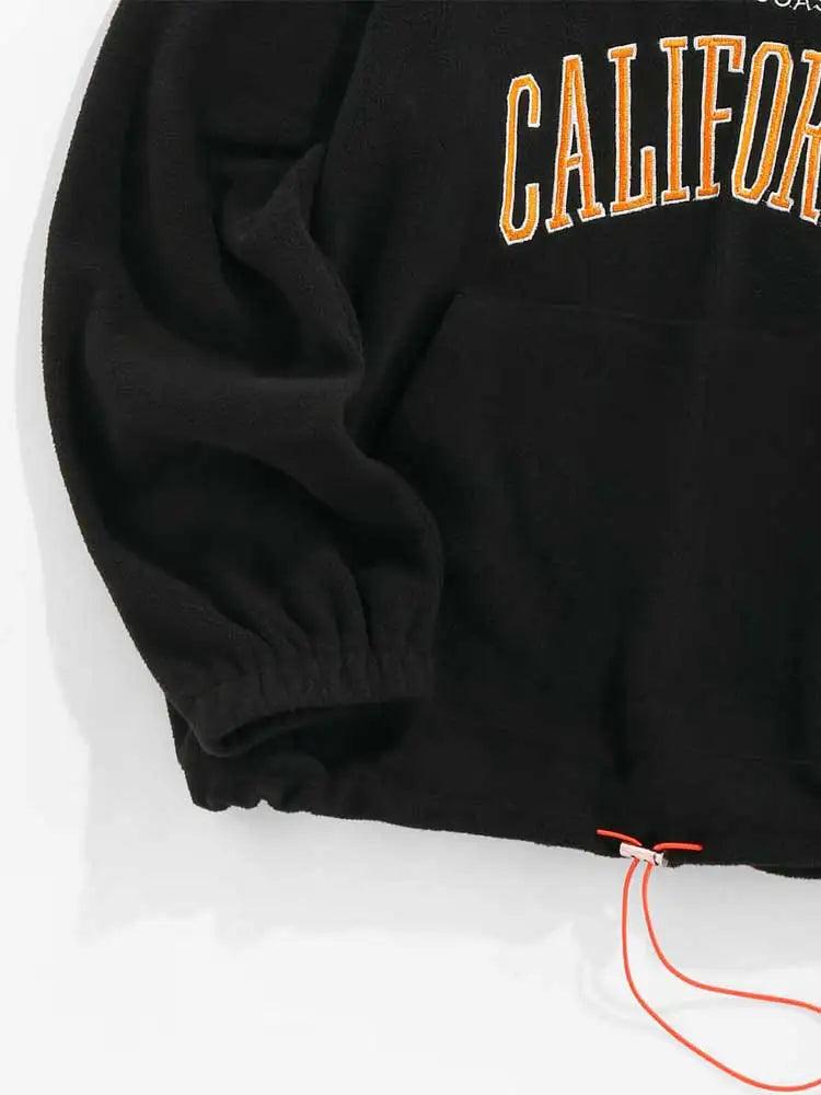 Sudadera con capucha para hombre con letras bordadas - Urban Tribes Store